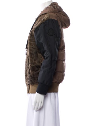Moncler Gamme Rouge 2014 Colorblock Pattern Down Jacket