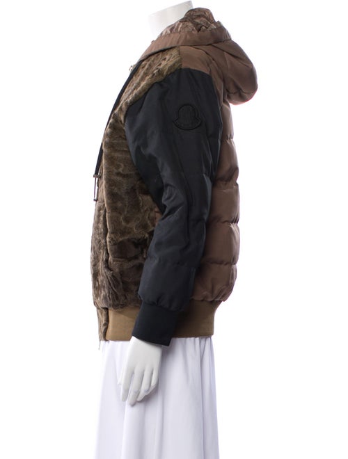 Moncler Gamme Rouge 2014 Colorblock Pattern Down Jacket