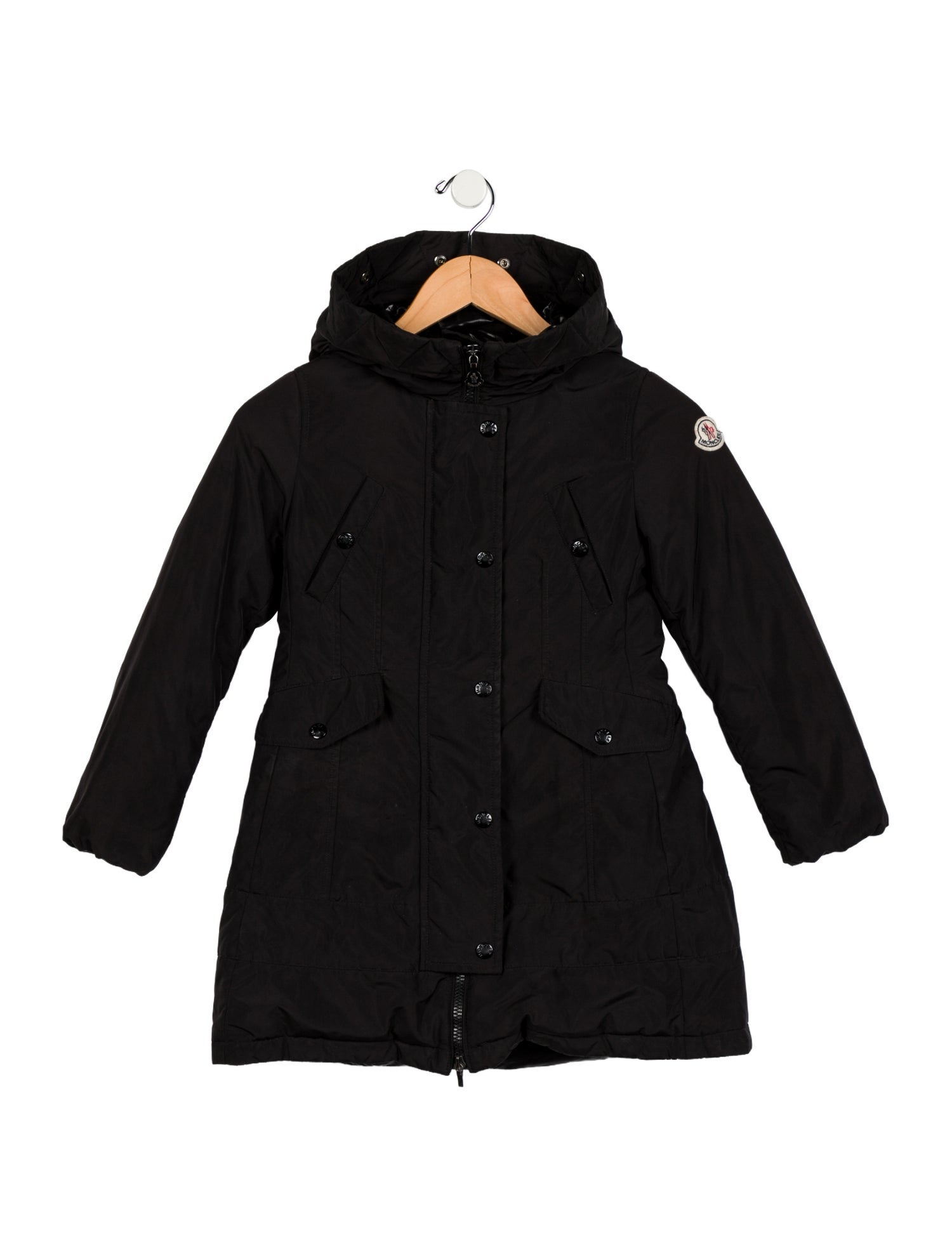 Moncler Kids' Down Solid Coat