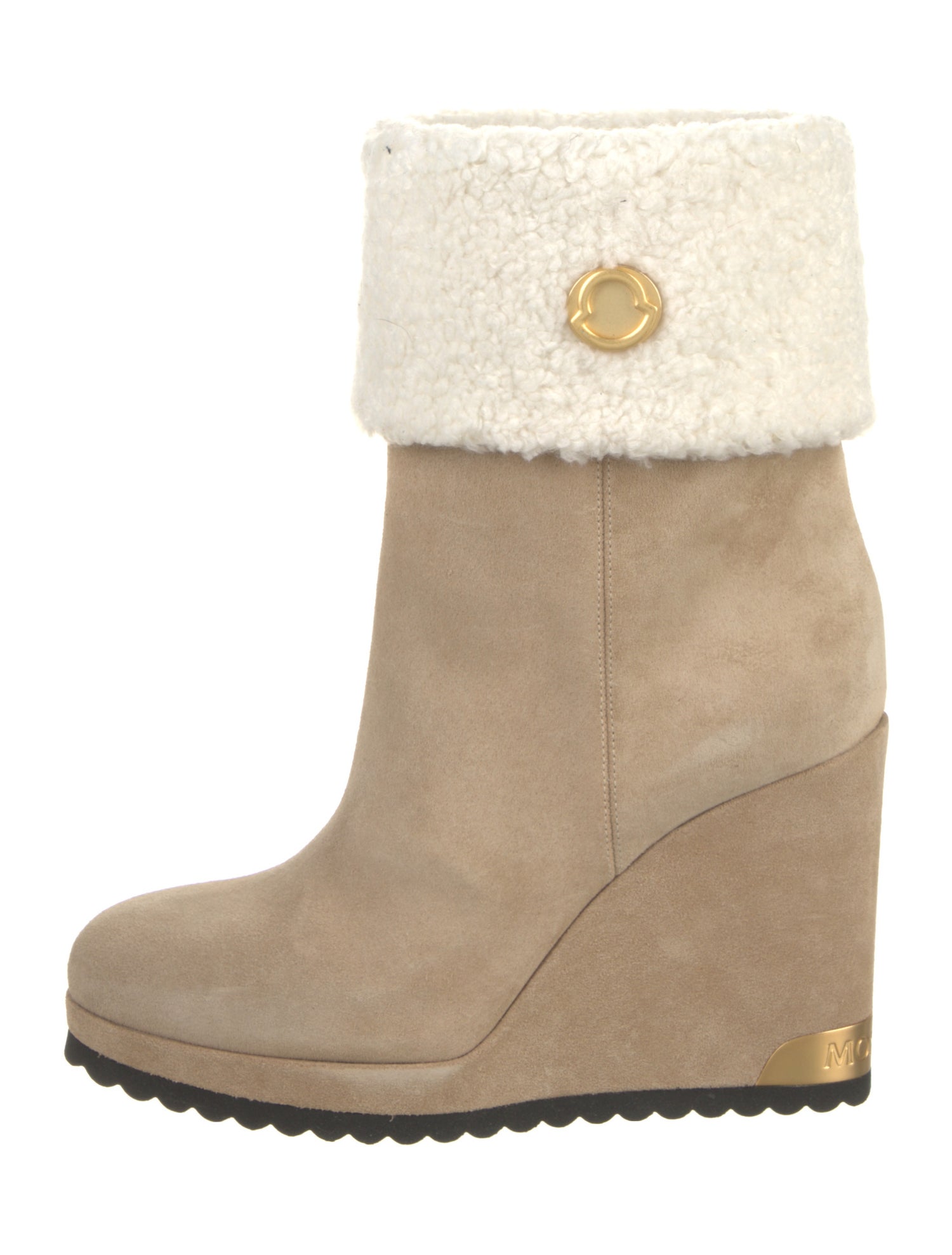 Moncler Suede Boots w/ Tags