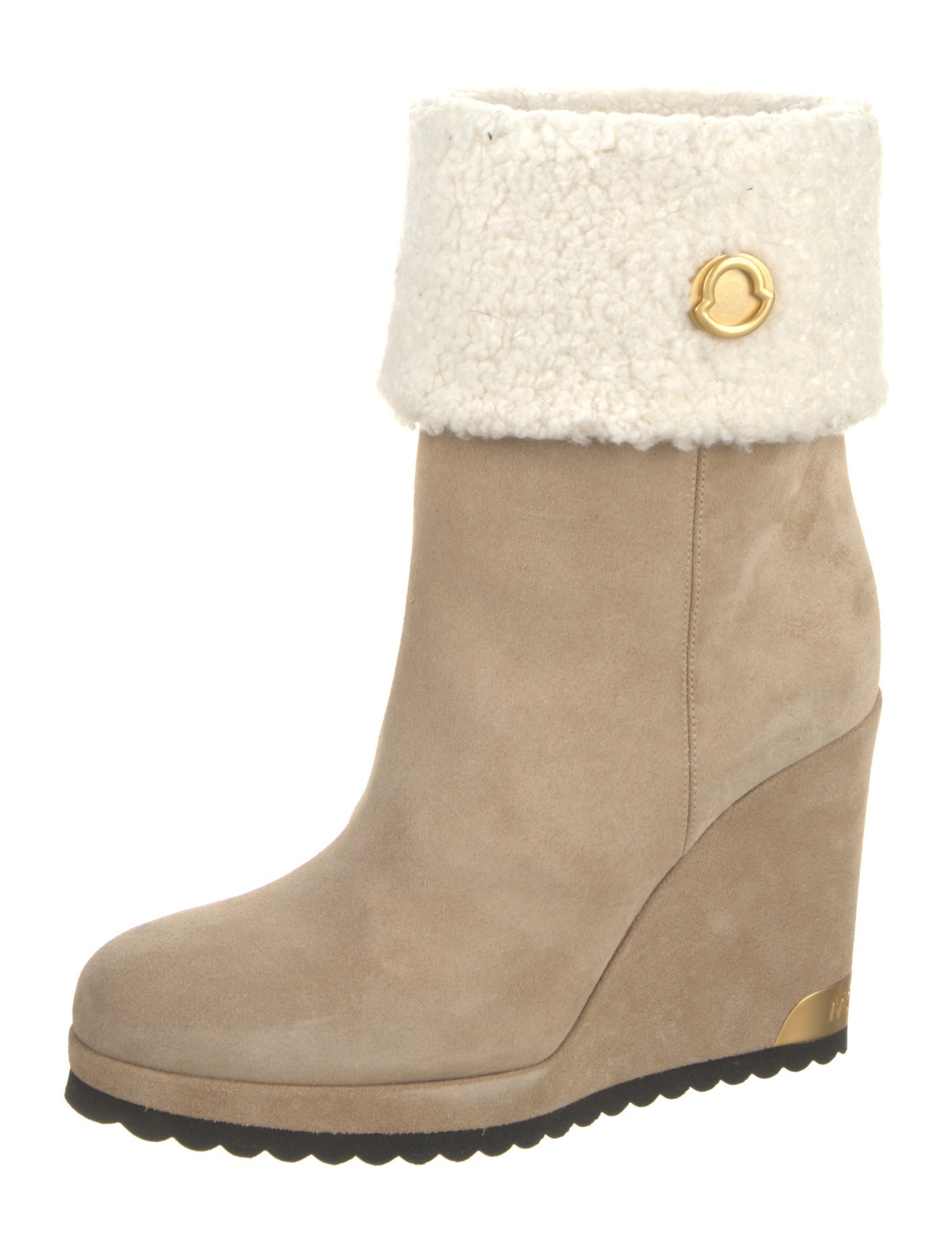 Moncler Suede Boots w/ Tags