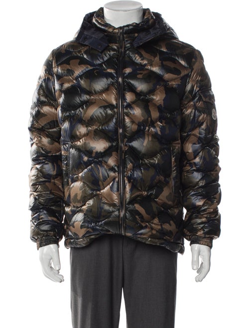 Moncler Printed Puffer Coat