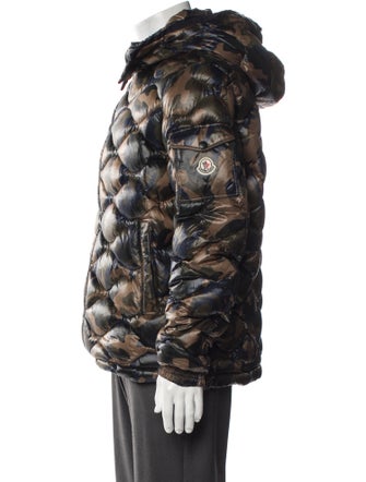 Moncler Printed Puffer Coat