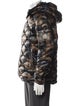 Moncler Printed Puffer Coat