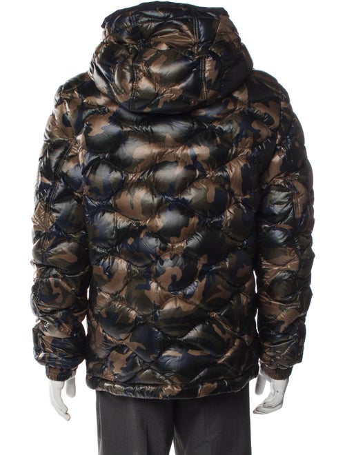 Moncler Printed Puffer Coat