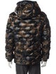 Moncler Printed Puffer Coat