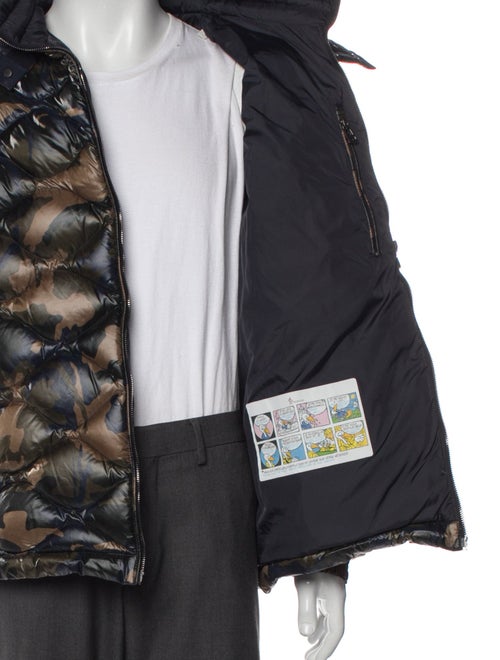 Moncler Printed Puffer Coat
