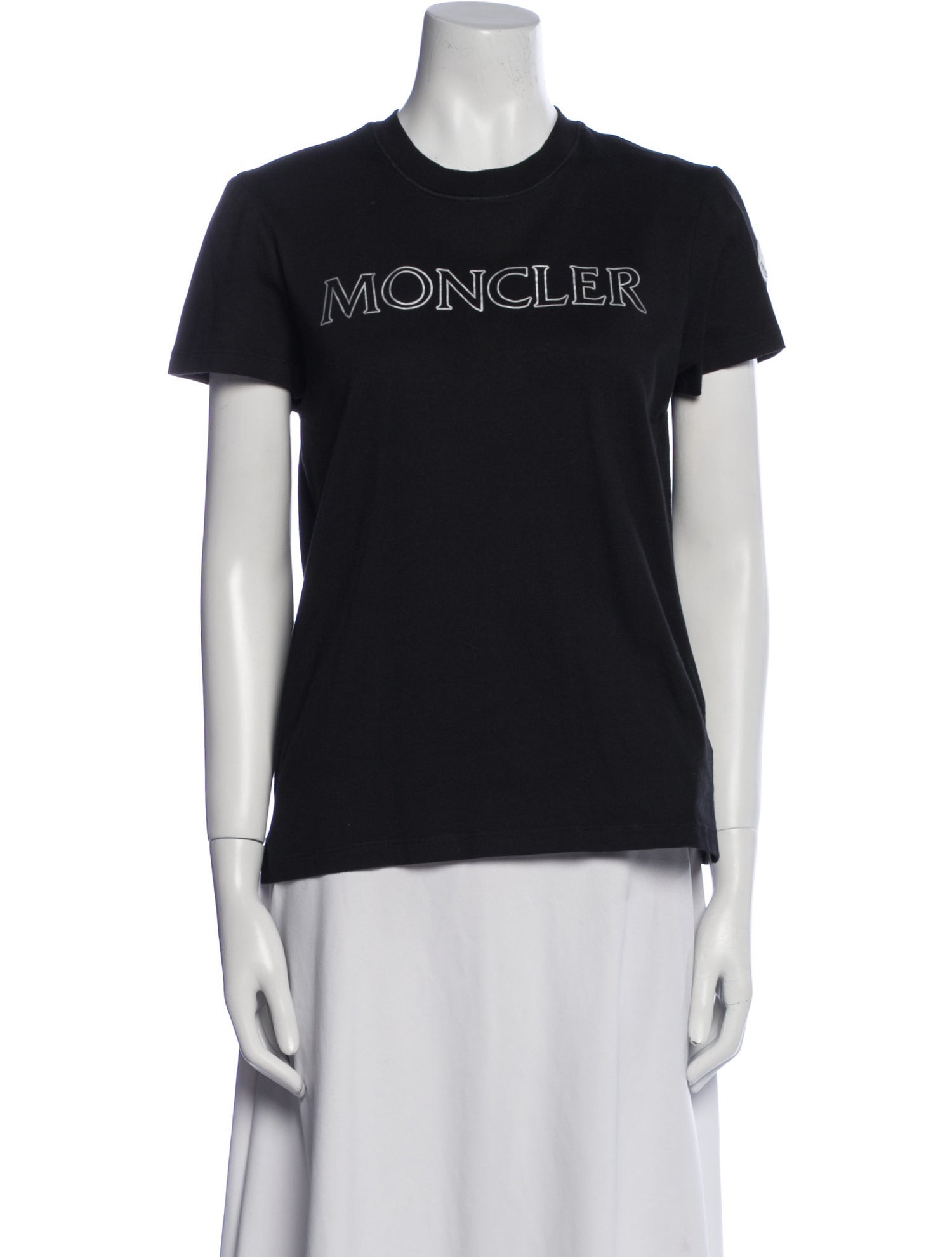 Moncler Graphic Print Crew Neck T-Shirt