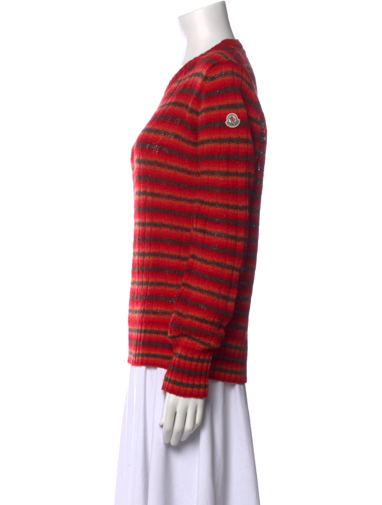 Moncler Alpaca Striped Sweater