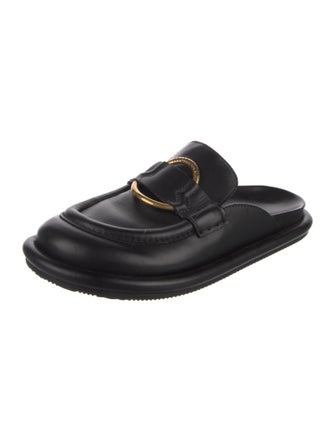 Moncler Leather Mules
