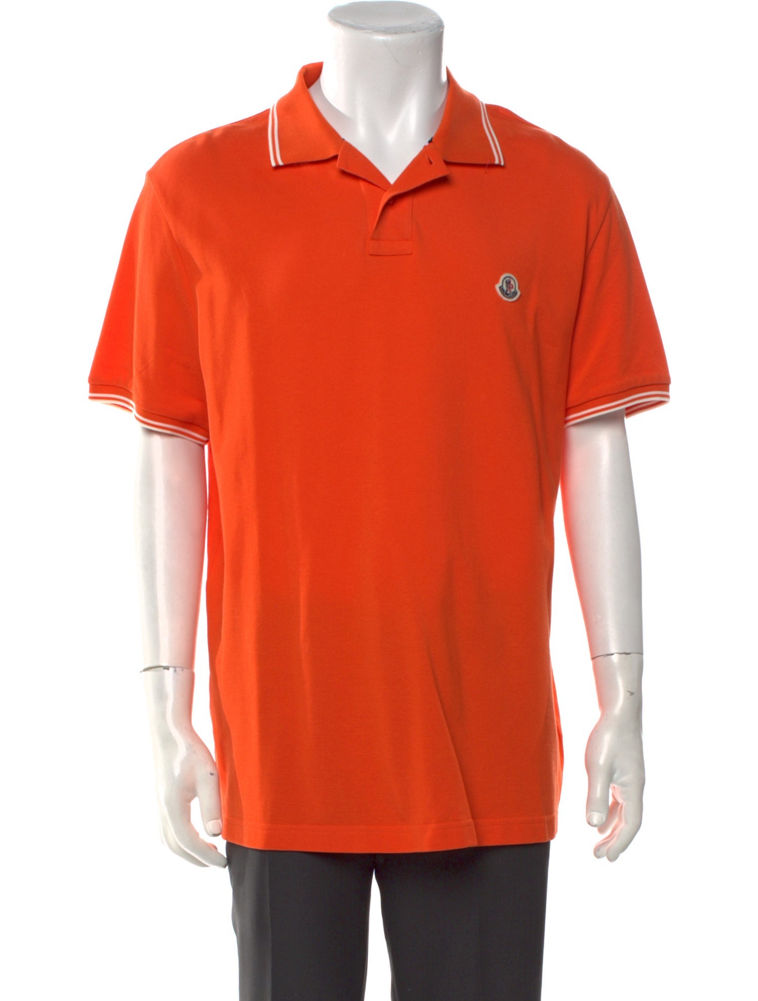 Moncler Collar Short Sleeve Polo Shirt w/ Tags