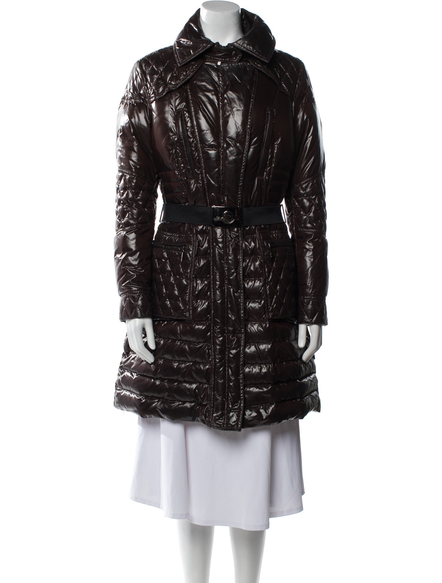 Moncler Mail Nylon Down Coat