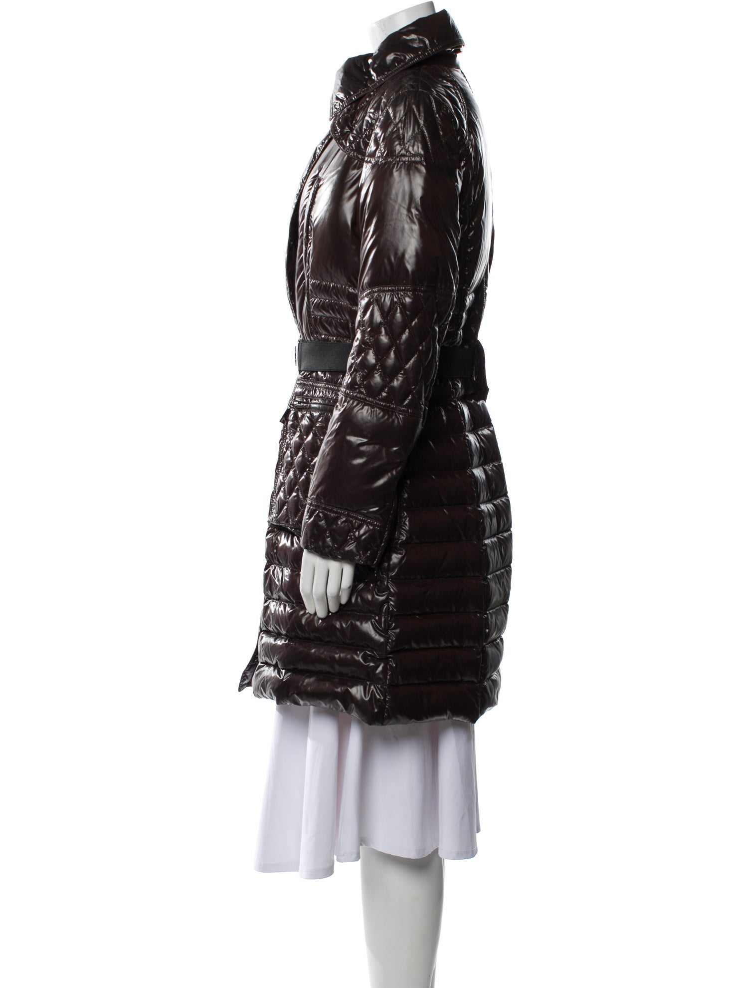 Moncler Mail Nylon Down Coat