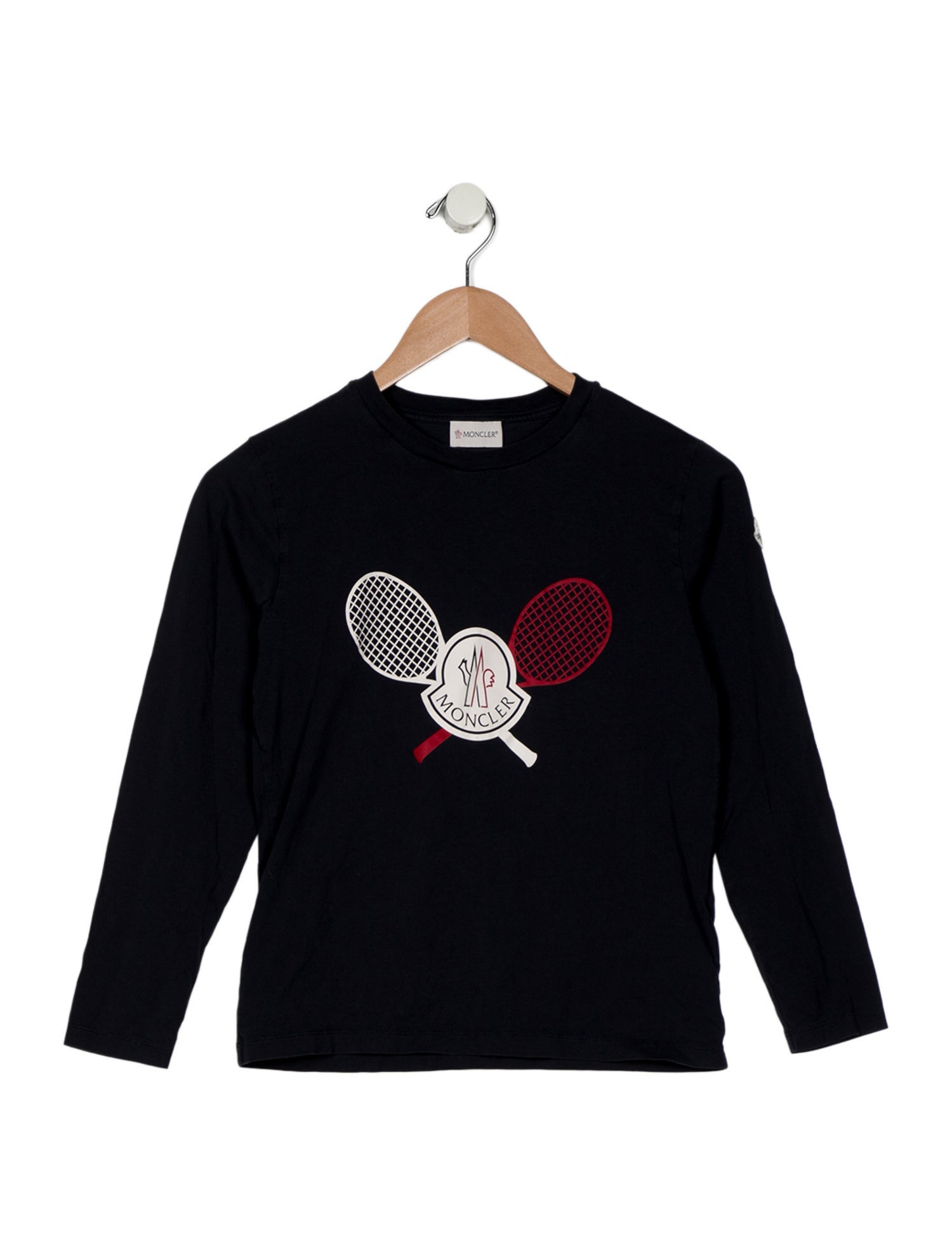 Moncler Boys' Long Sleeve Graphic Shirt