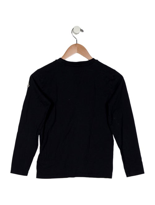 Moncler Boys' Long Sleeve Graphic Shirt