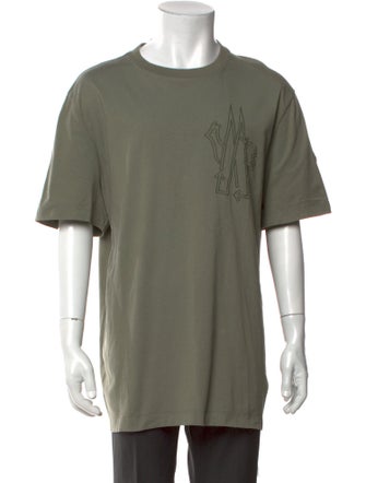 Moncler Graphic Print Crew Neck T-Shirt