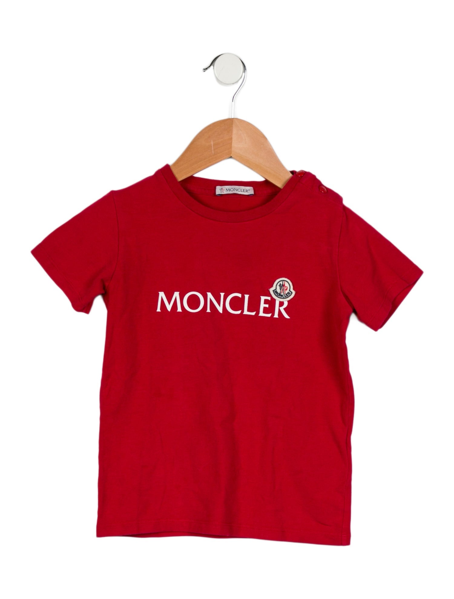 Moncler Toddlers' Logo Graphic Short Sleeve Shirt
