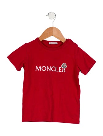 Moncler Toddlers' Logo Graphic Short Sleeve Shirt