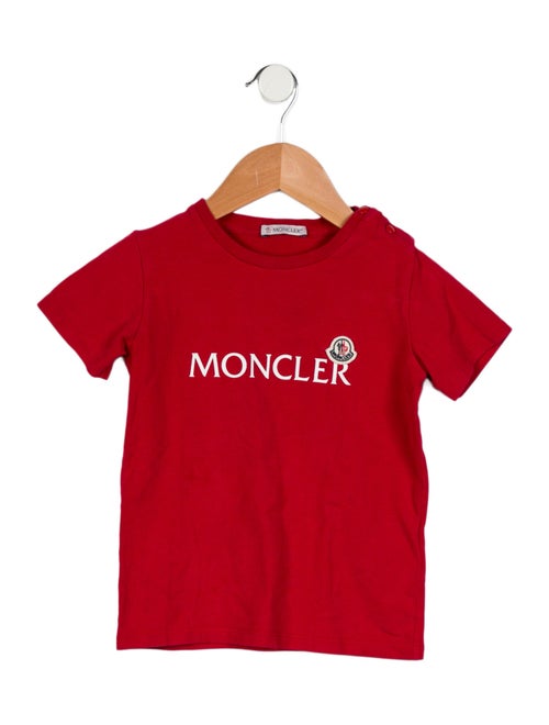 Moncler Toddlers' Logo Graphic Short Sleeve Shirt