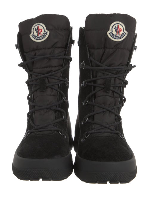Moncler Suede Combat Boots