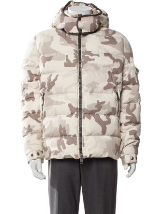 Moncler Printed Puffer Coat