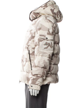 Moncler Printed Puffer Coat