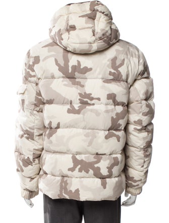 Moncler Printed Puffer Coat