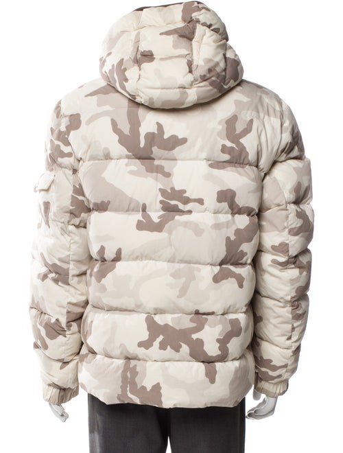 Moncler Printed Puffer Coat