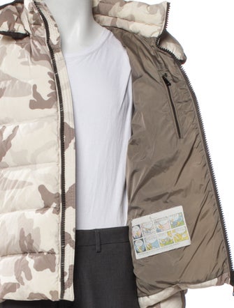 Moncler Printed Puffer Coat