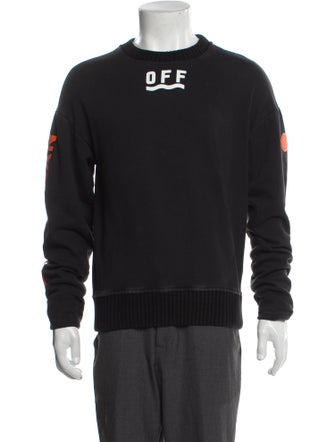 Moncler Graphic Print Crew Neck Sweatshirt