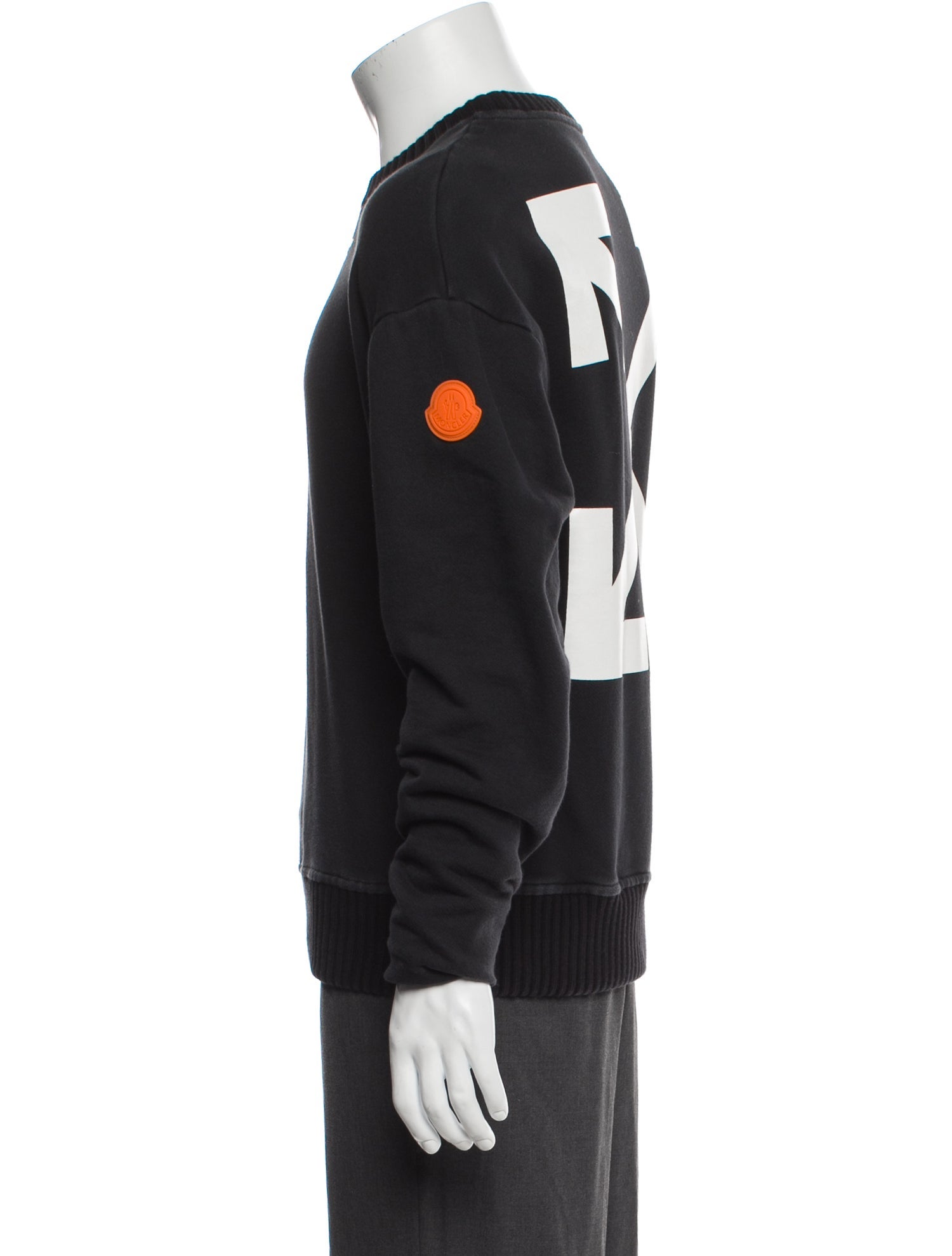 Moncler Graphic Print Crew Neck Sweatshirt