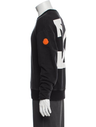 Moncler Graphic Print Crew Neck Sweatshirt