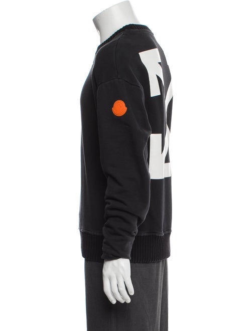 Moncler Graphic Print Crew Neck Sweatshirt