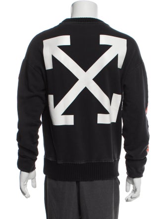 Moncler Graphic Print Crew Neck Sweatshirt