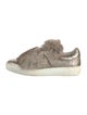 Moncler Leather Colorblock Pattern Sneakers