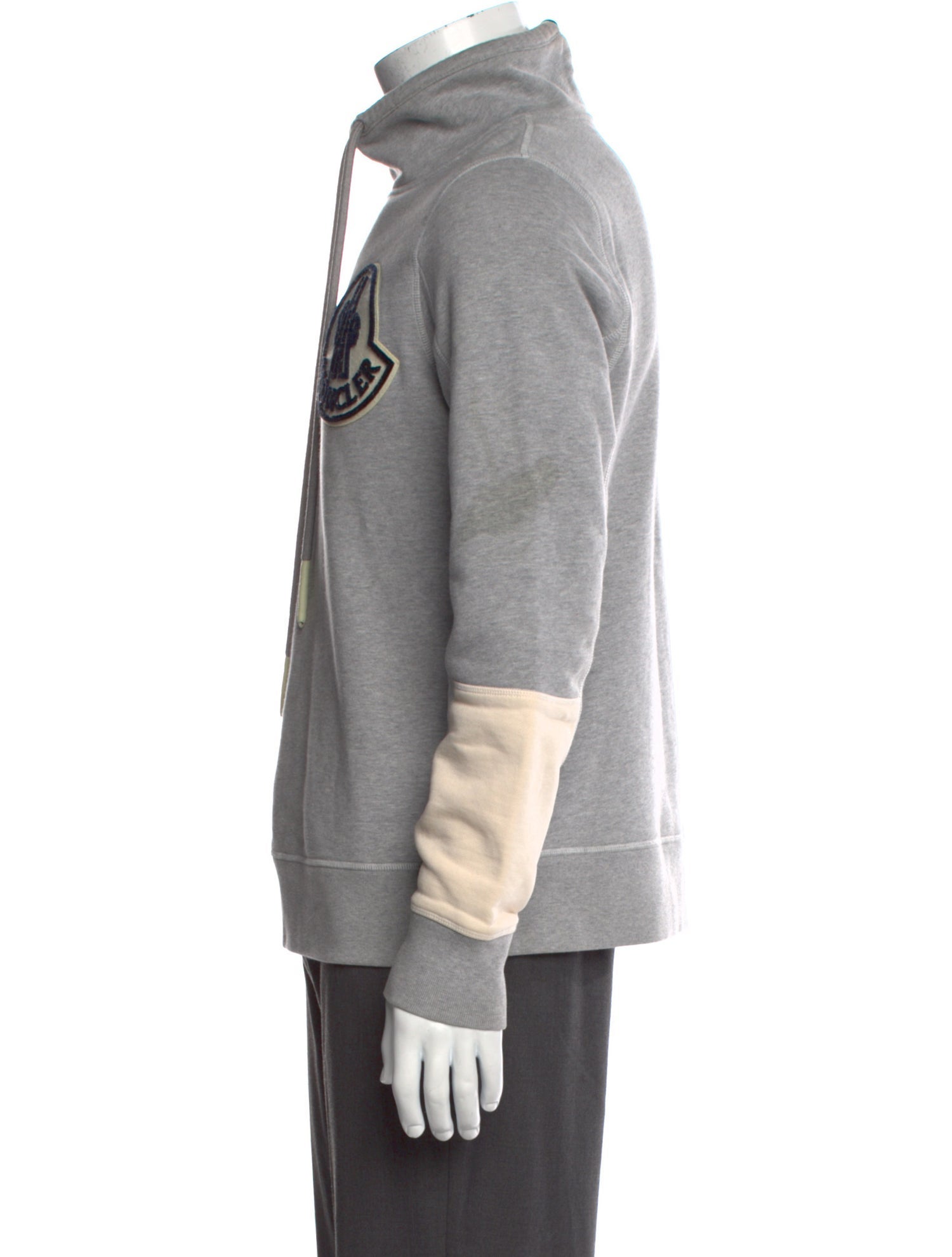 Moncler Colorblock Pattern Turtleneck Sweatshirt