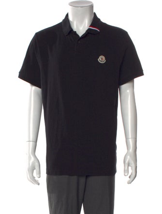 Moncler Collar Short Sleeve Polo Shirt