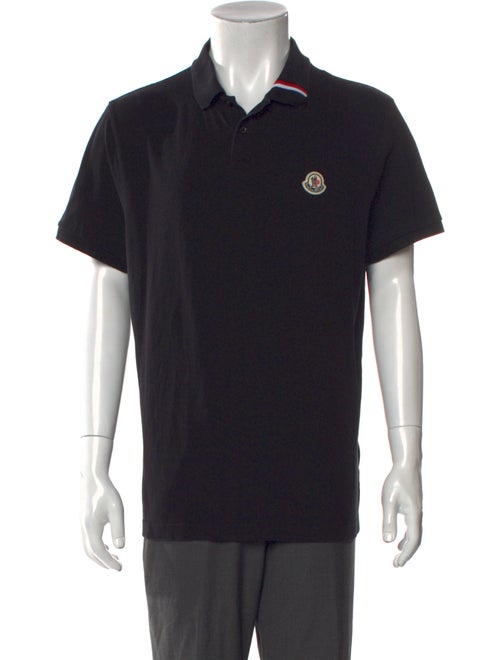 Moncler Collar Short Sleeve Polo Shirt