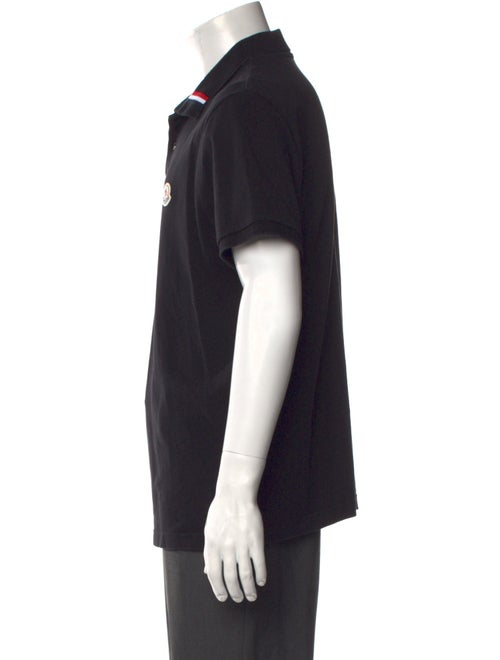 Moncler Collar Short Sleeve Polo Shirt
