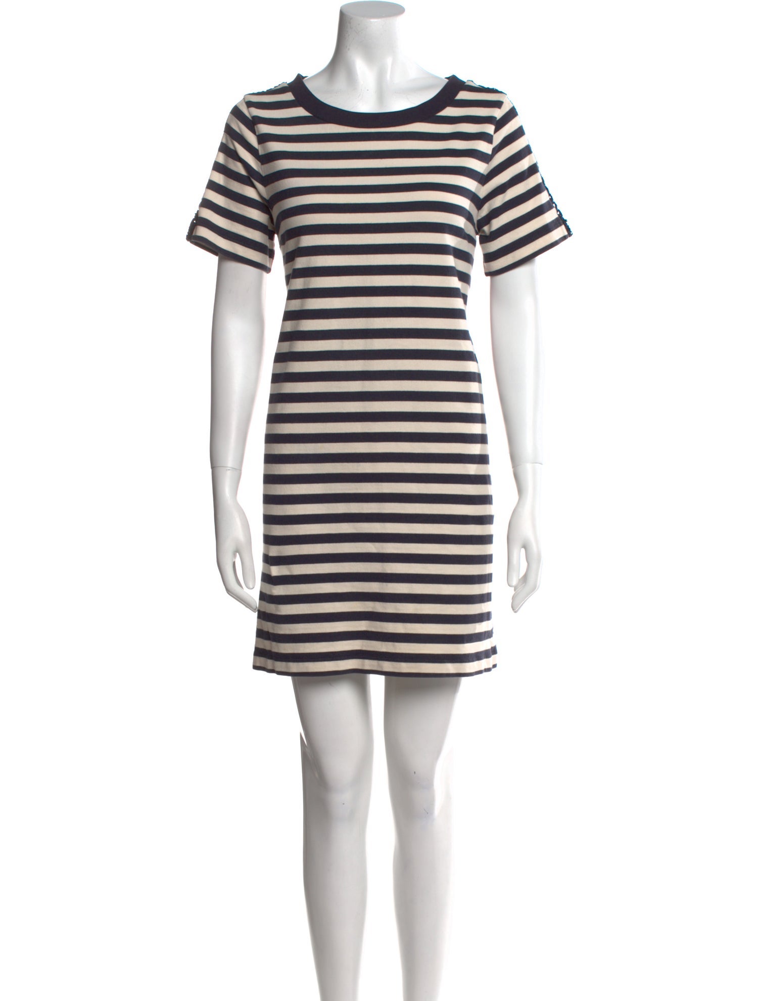 Moncler Striped Mini Dress