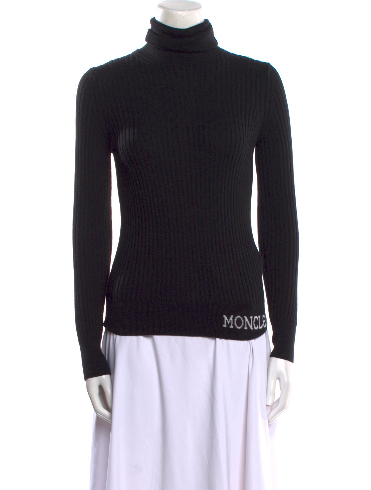 Moncler Virgin Wool Turtleneck Top