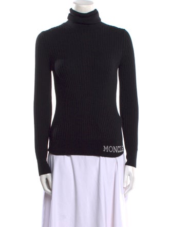 Moncler Virgin Wool Turtleneck Top