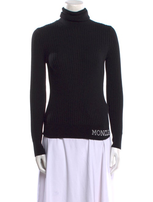 Moncler Virgin Wool Turtleneck Top