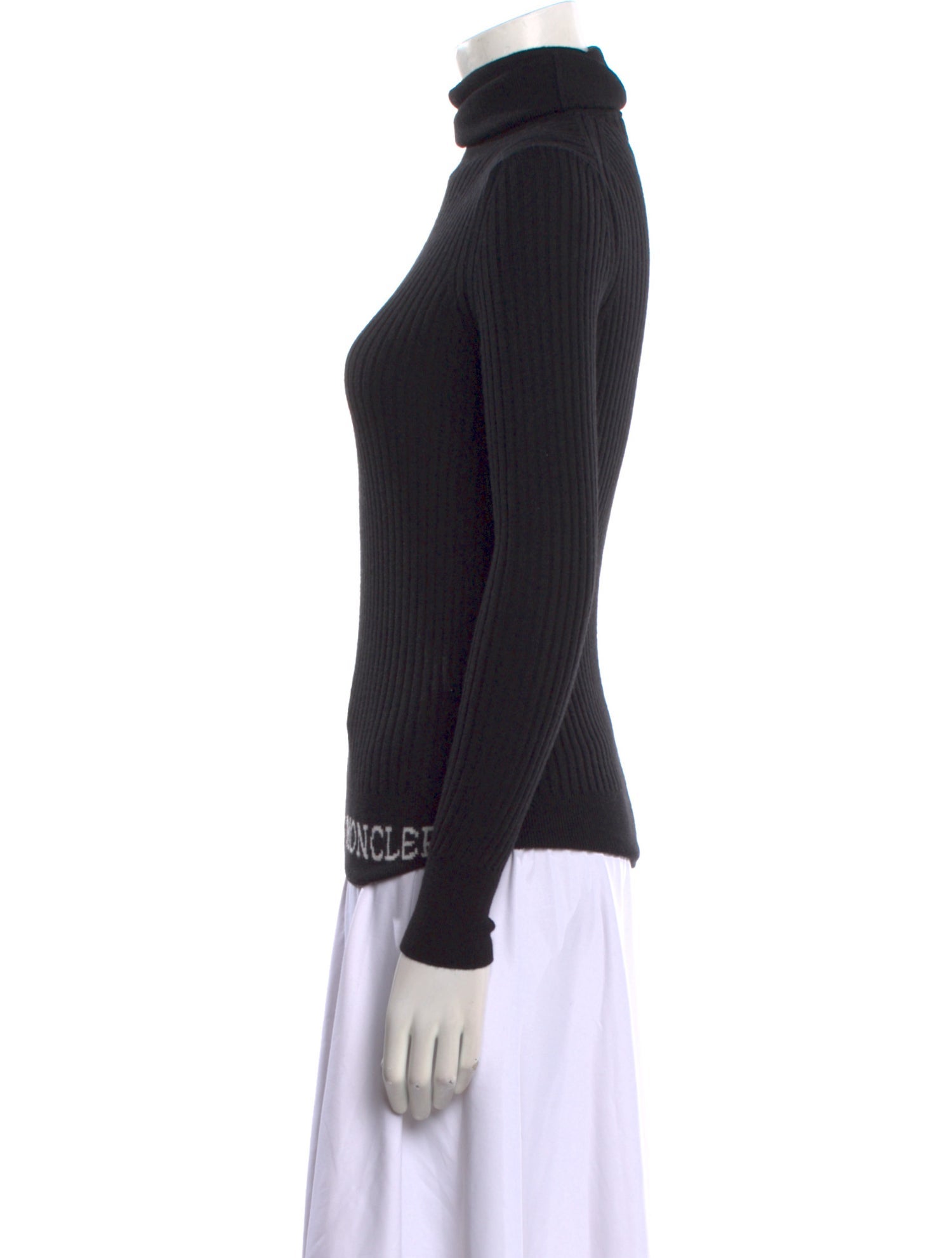 Moncler Virgin Wool Turtleneck Top