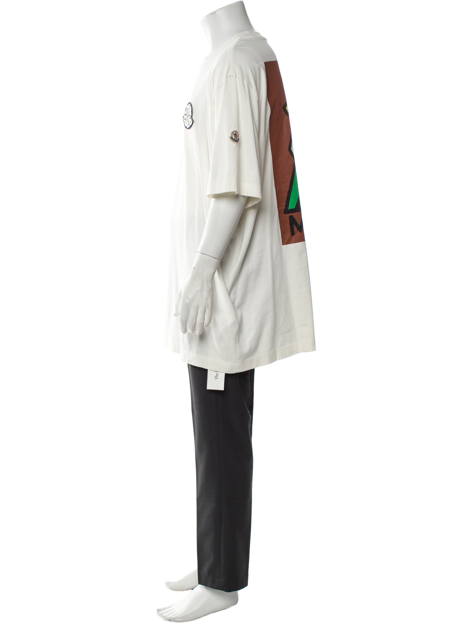 Moncler Graphic Print Crew Neck T-Shirt