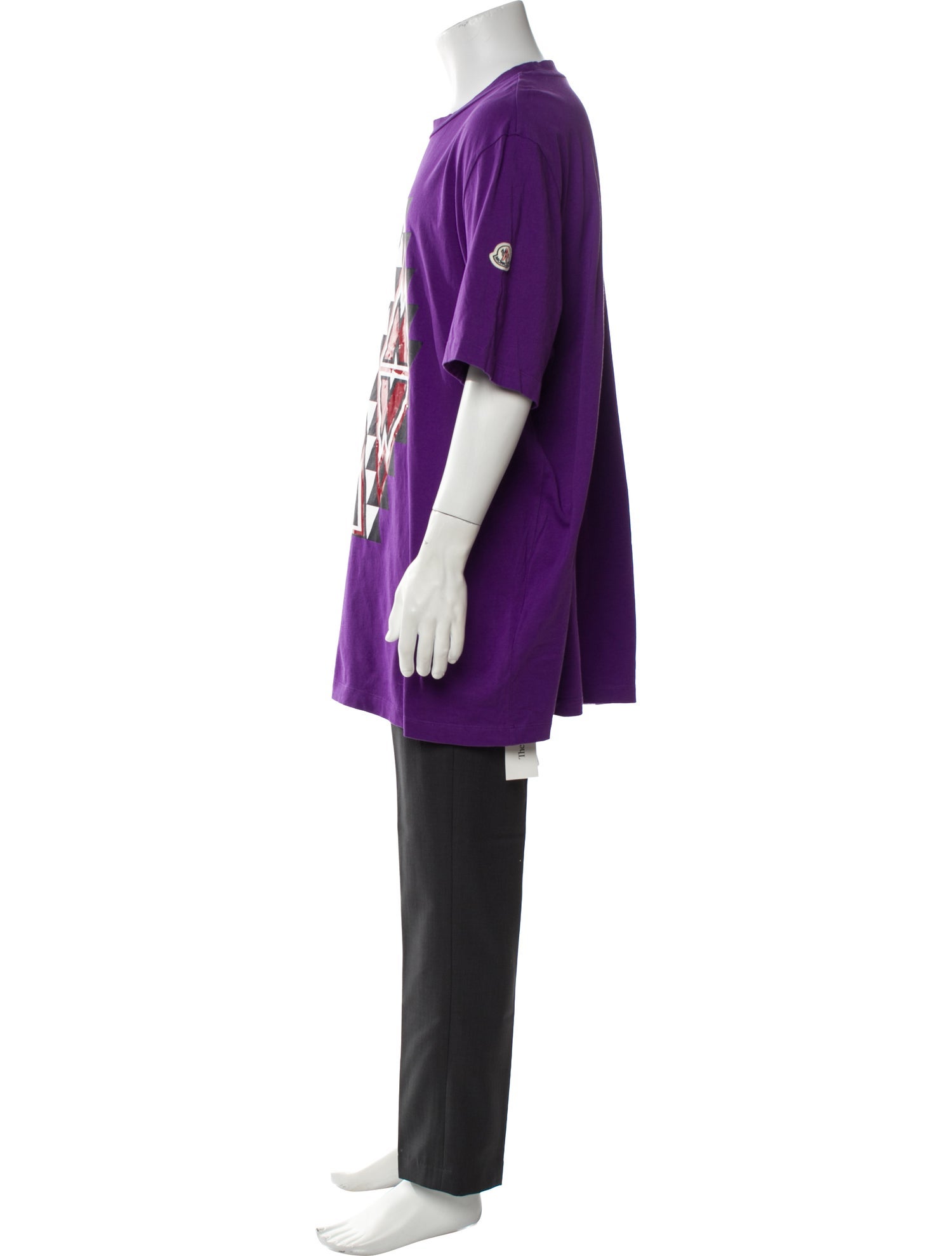 Moncler Graphic Print Crew Neck T-Shirt