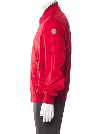 Moncler Striped Bomber Jacket