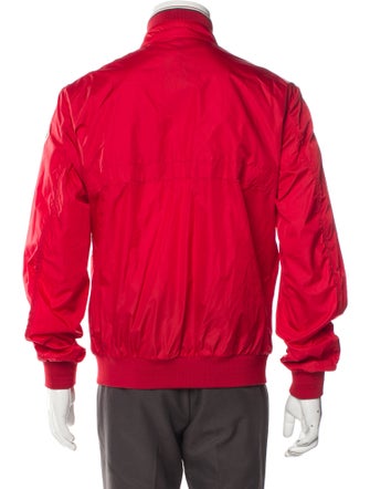 Moncler Striped Bomber Jacket