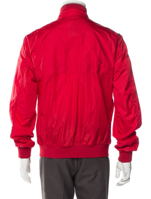 Moncler Striped Bomber Jacket