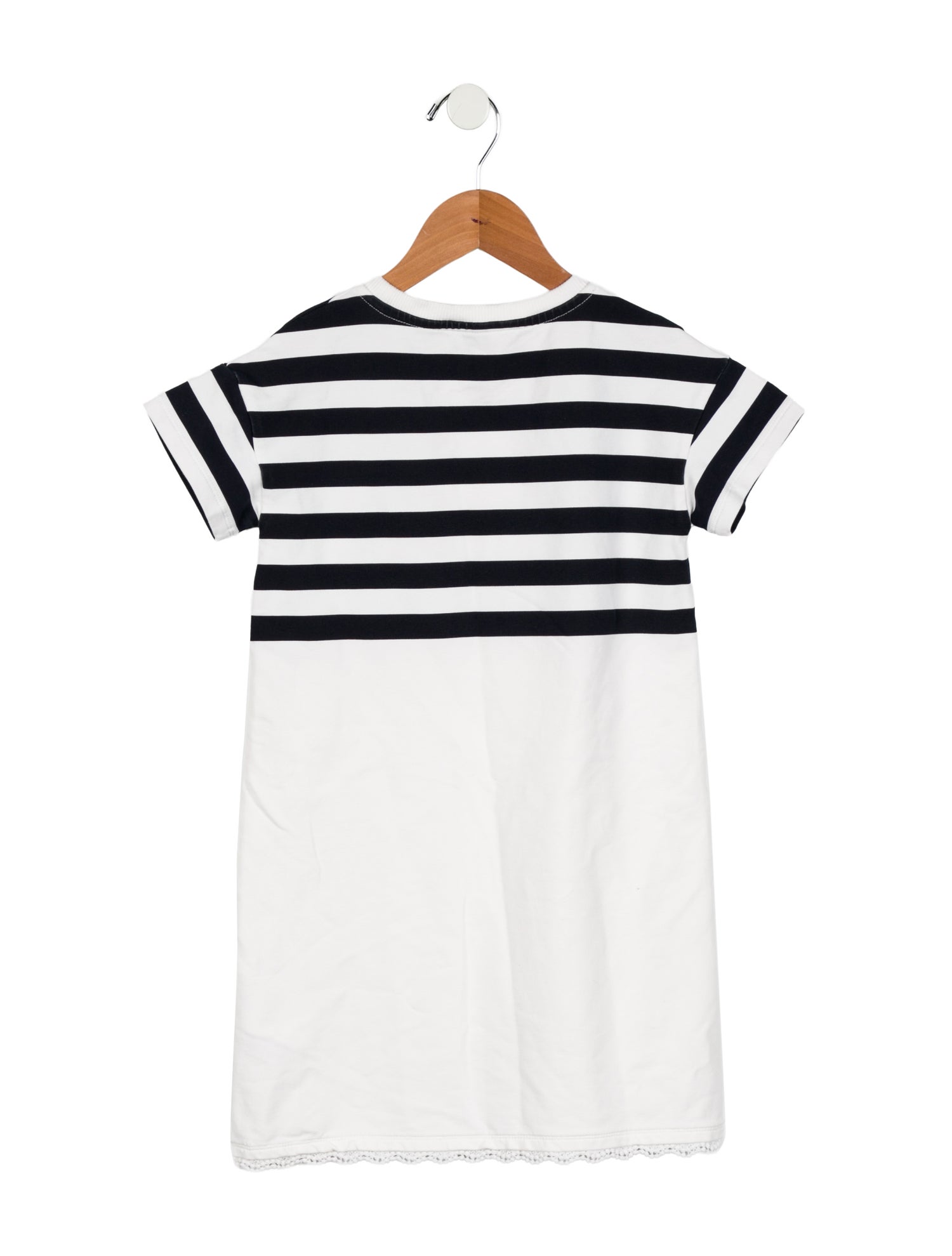 Moncler Girls' Striped Casual Dress